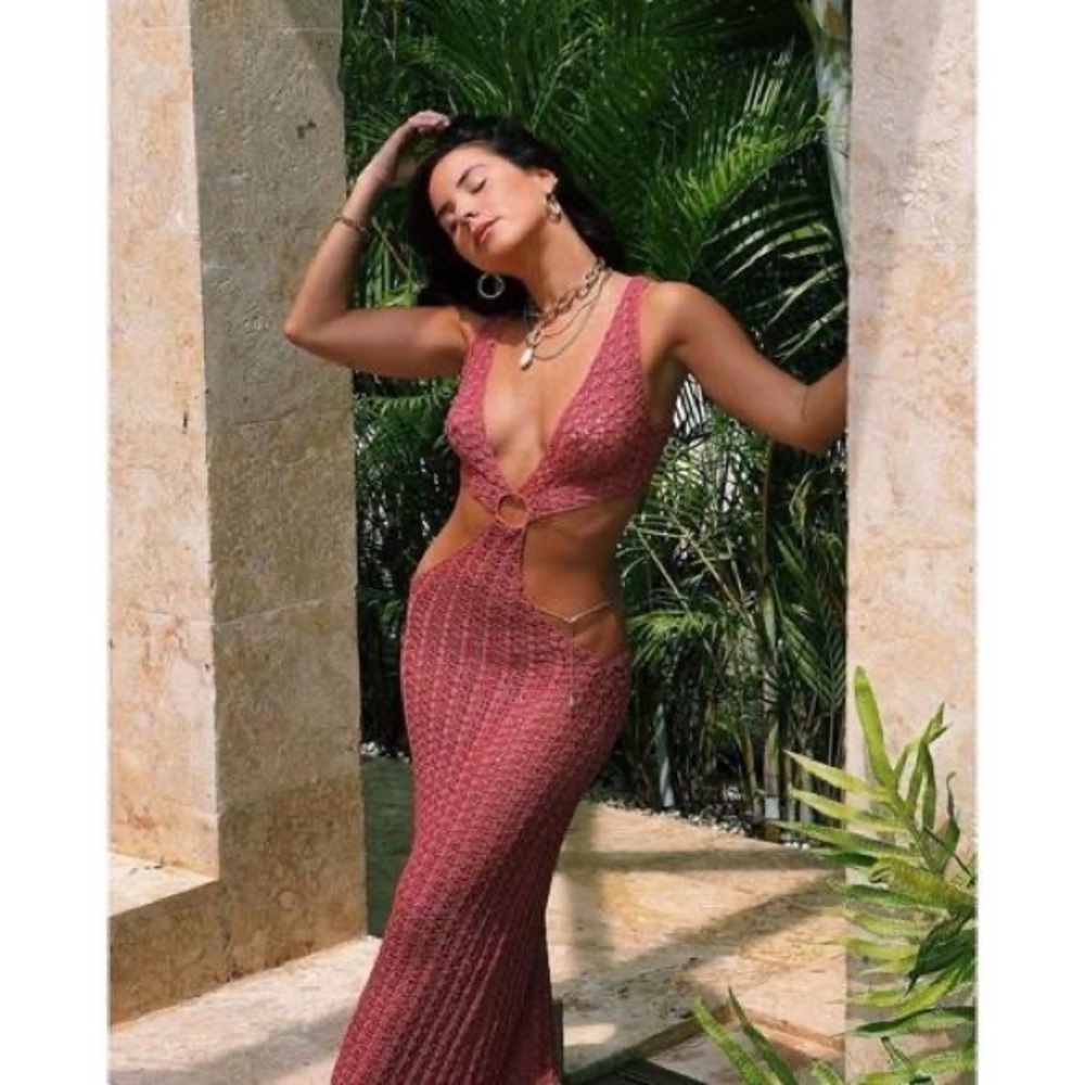 Cult Gaia Tyra Crochet Dress